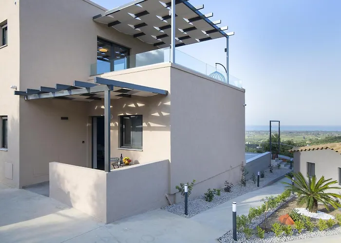 Serenity Sea View Zacharo Casa de Férias *