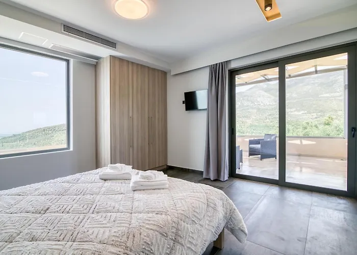 Serenity Sea View Zacharo Casa de Férias *